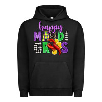 Pigment Black happy mardi gras Urban Hoodie - CowGirlArtShop
