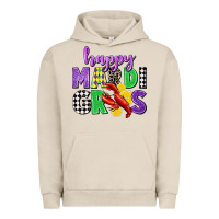 Pigment French Oak happy mardi gras Urban Hoodie - CowGirlArtShop