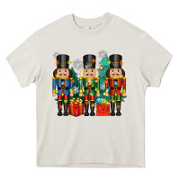 Cream christmas natcrackers Heavy Core Tee - Zillion Design Studio