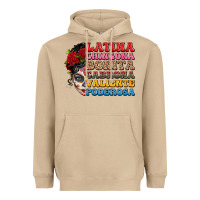 Mushroom mexican sugar skull latina chingona bonita Heavyweight Hoodie - LillyAllenDesigns
