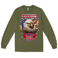 Army Green freedom born free tour 1776 Long Sleeve Tee - NancyCooperArtShop