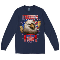 Navy freedom born free tour 1776 Long Sleeve Tee - NancyCooperArtShop