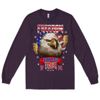 Plum freedom born free tour 1776 Long Sleeve Tee - NancyCooperArtShop