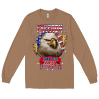 Toasted Coconut freedom born free tour 1776 Long Sleeve Tee - NancyCooperArtShop