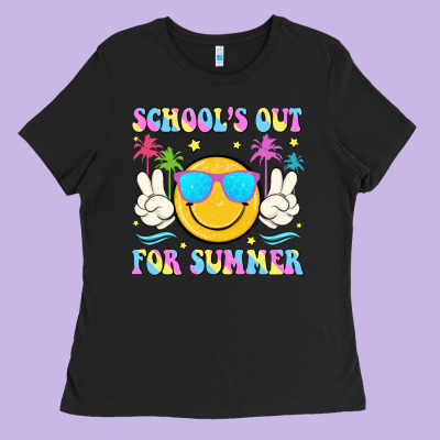 School's Out For Summer Ladies Tee Designed By Jahusdesignshop