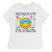 White school's out for summer Ladies Tee - JahusDesignShop