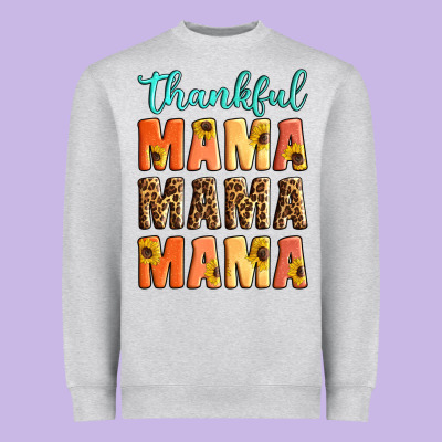 Thankful Mama Mama Mama Heavyweight Sweatshirt Designed By Artiststas