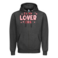 Charcoal Heather in my lover era Zipper Hoodie - MaliasSmallBusiness