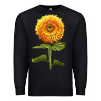 Black Gummy Bear Sunflower Premium Sweatshirt - LillyAllenDesigns