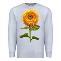 Heather Grey Gummy Bear Sunflower Premium Sweatshirt - LillyAllenDesigns