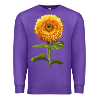 Purple Gummy Bear Sunflower Premium Sweatshirt - LillyAllenDesigns