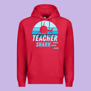Teacher Shark Doo Premium Hoodie Designed By Bettercallsaul