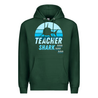 Sports Green Teacher Shark Doo Premium Hoodie - Bettercallsaul