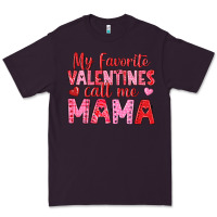 Plum my favorite valentines call me mama Premium Tee - texasbilliewilder