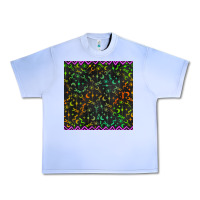 Grape Ice halloween witch symbols seamless pattern Urban Heavy Tee - BundleAndBundleShop