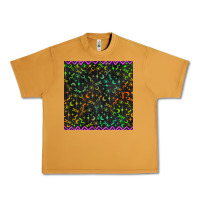 Peanut Butter halloween witch symbols seamless pattern Urban Heavy Tee - BundleAndBundleShop