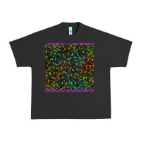 Pigment Black halloween witch symbols seamless pattern Urban Heavy Tee - BundleAndBundleShop