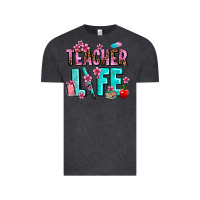 Vintage Black teacher life Vintage Tee - AdoDesignShop