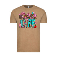 Vintage Coffee teacher life Vintage Tee - AdoDesignShop