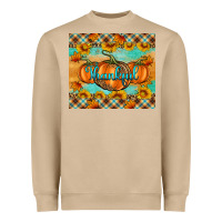 Mushroom Thankful Pumpkins Heavyweight Sweatshirt - Artiststas