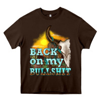 Chocolate Brown back on my bullshit Heavy Core Tee - texasbilliewilder
