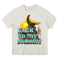 Cream back on my bullshit Heavy Core Tee - texasbilliewilder