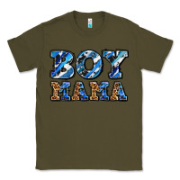 Army Green boy mama Classic Tee - AdoDesignShop