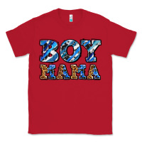 Red boy mama Classic Tee - AdoDesignShop