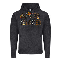 Vintage Black nacho averange teacher Vintage Hoodie - CowhideDigitalArt