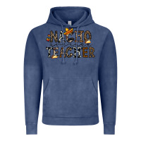 Vintage Denim nacho averange teacher Vintage Hoodie - CowhideDigitalArt