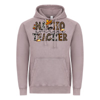 Vintage Zinc nacho averange teacher Vintage Hoodie - CowhideDigitalArt