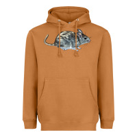 Meerkat packrat aka, woodrat Heavyweight Hoodie - LillyAllenDesigns