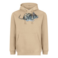 Mushroom packrat aka, woodrat Heavyweight Hoodie - LillyAllenDesigns