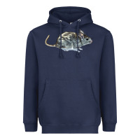 Navy packrat aka, woodrat Heavyweight Hoodie - LillyAllenDesigns