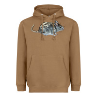 Toasted Coconut packrat aka, woodrat Heavyweight Hoodie - LillyAllenDesigns