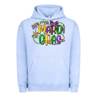 Pigment Grape Ice little miss mardi gras Urban Hoodie - CowGirlArtShop