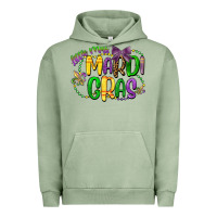 Pigment Oil Green little miss mardi gras Urban Hoodie - CowGirlArtShop