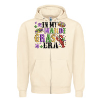 Sandshell in my mardi gras era Zipper Hoodie - MaliasSmallBusiness