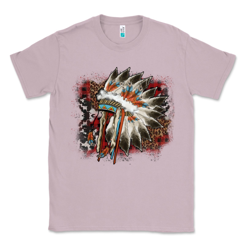 İndian Headress Cowhide Classic Tee by AdoDesignShop | Teevron