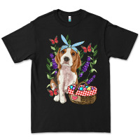 Black Easter Beagle Premium Tee - RanaPortraitStore