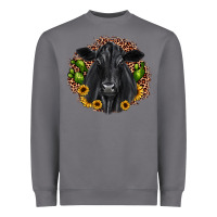 Storm black angus cactus sunflower Heavyweight Sweatshirt - JahusDesignShop