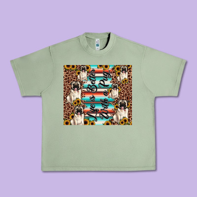 Life Is Better With A Pug Urban Heavy Tee Designed By Jahusdesignshop