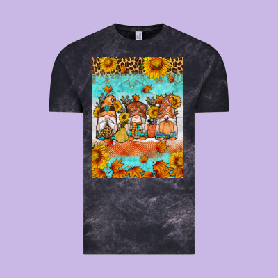 Fall Gnomes Vintage Tee Designed By Artiststas