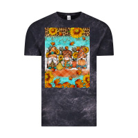 Cloud Black Fall gnomes Vintage Tee - Artiststas