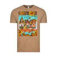 Vintage Coffee Fall gnomes Vintage Tee - Artiststas