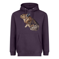 Plum pika Heavyweight Hoodie - LillyAllenDesigns