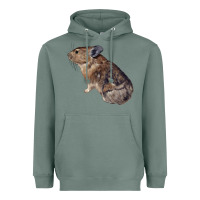 Sage pika Heavyweight Hoodie - LillyAllenDesigns