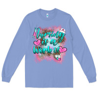 Colony Blue nursing is a work of Long Sleeve Tee - BarkalooDesign