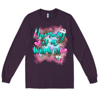 Plum nursing is a work of Long Sleeve Tee - BarkalooDesign
