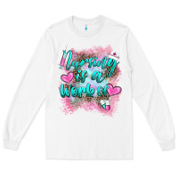 White nursing is a work of Long Sleeve Tee - BarkalooDesign